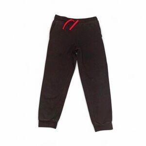 Tek Gear Boys Husky Joggers Black Pants Size M (12H)